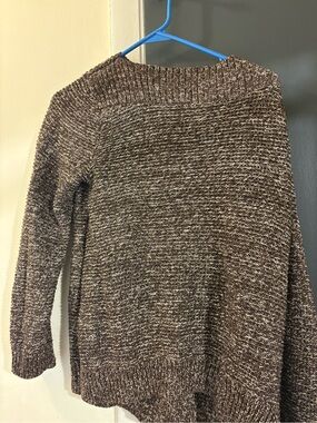 croft & barrow Brown Marled Crewneck Sweater